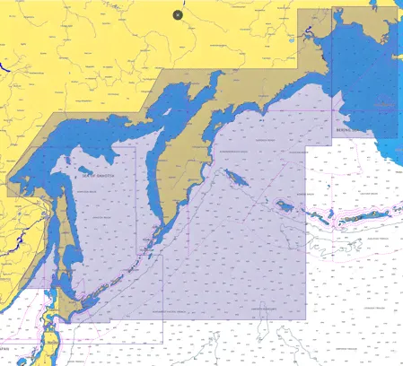 Карта глубин C-MAP (Y013) Камчатка и Курилы для Lowrance, Simrad-0