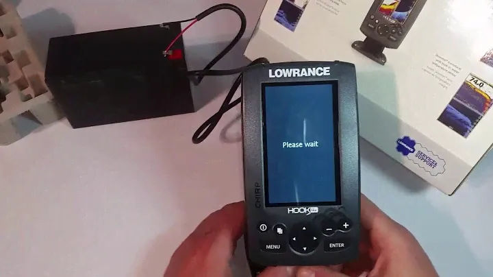 Echosonda Lowrance Hook 4x Chirp