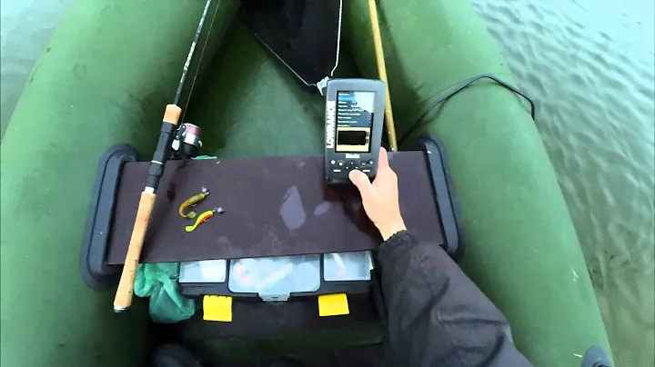 Эхолот Lowrance elite 4x chirp - первый выезд!