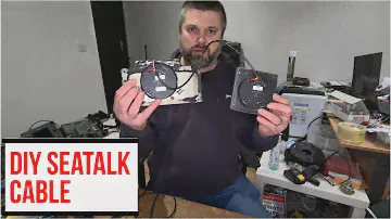 Showing how to make your own Raymarine  Seatalk instrument three pin connector cables on the cheap.