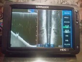 Подлинный Lowrance сенсорный экран Диаграмма, подводный Съемка, гидролокатор бокового обзора HDS-12Gen2 машина