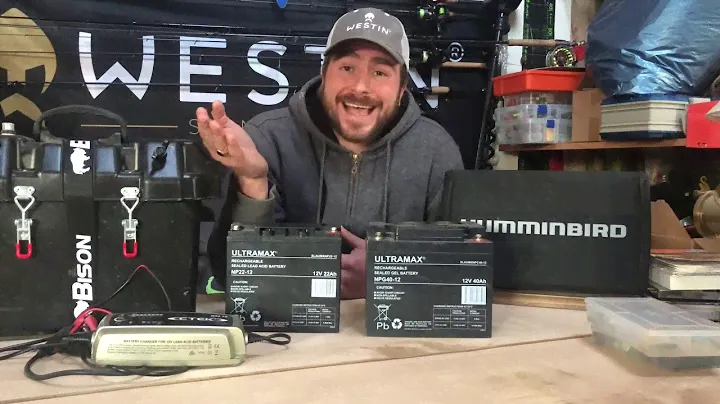 How to choose the correct battery for your fish finder