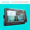 Защитная пленка на экран навигатора Lowrance Hook Reveal 9 TripleShot