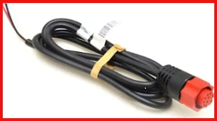 Lowrance HDS/Elite/Hook Power Cable Replacement, 3 Foot, 2-Wire Power Only for HDS, Elite FS