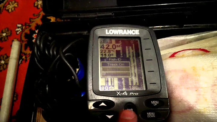 Настройки эхолота lowrance x4 pro.
