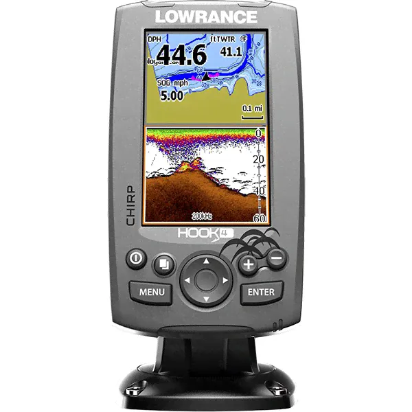 Эхолот-картплоттер Lowrance HOOK-4-0