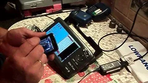 Настройка Bluetooth Lowrance Elite 7 HDI
