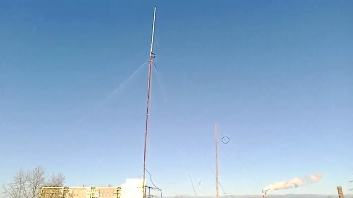 Установка новой УКВ антенны (13.02.2022). Часть 1