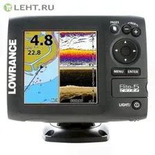 Эхолот Lowrance Elite-5 CHIRP (83200+455800kHz)