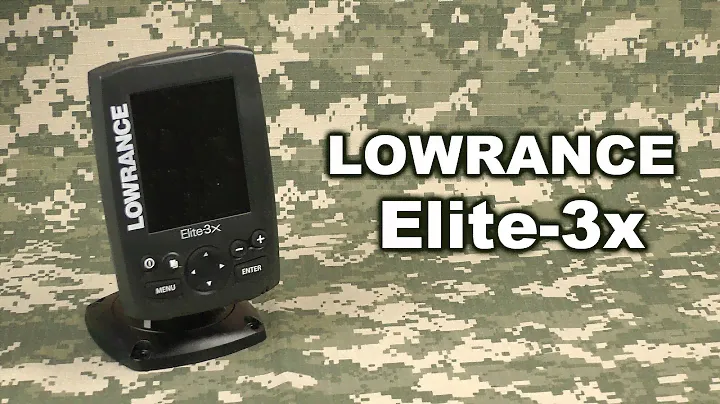 Распаковка Lowrance Elite-3x