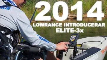 Lowrance Elite-3x Launch Video (SWE)